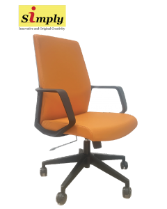 Kingston Mid Back Chair (PU Leather)