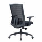 This 45-degree rear perspective is often called the "beauty shot" in furniture photography. It’s effective because it captures the three-dimensional depth of the chair, showing the thickness of the molded foam seat alongside the curvature of the backrest. Image Metadata & SEO (45° Rear View) Image File Name ideal-mid-back-mesh-chair-3-4-rear-angle.jpg Alt Text 45-degree rear view of the Ideal mid back mesh chair highlighting the ergonomic back curvature and adjustable armrest structure.