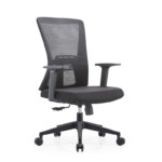 Quanta Vue Mid Back Mesh Chair with reinforced glass fibre frame and high-density moulded foam seat.